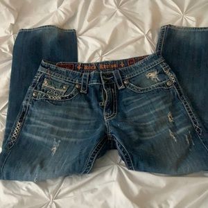 Lightly worn men’s rock revival jeans